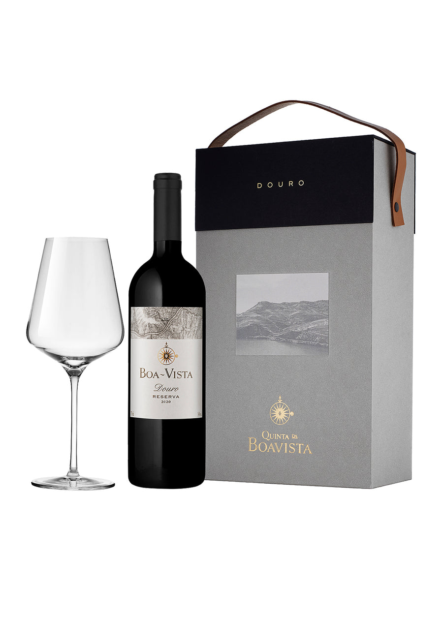 GIFT PACK BOA-VISTA VINHO DOURO RESERVA TINTO 2020