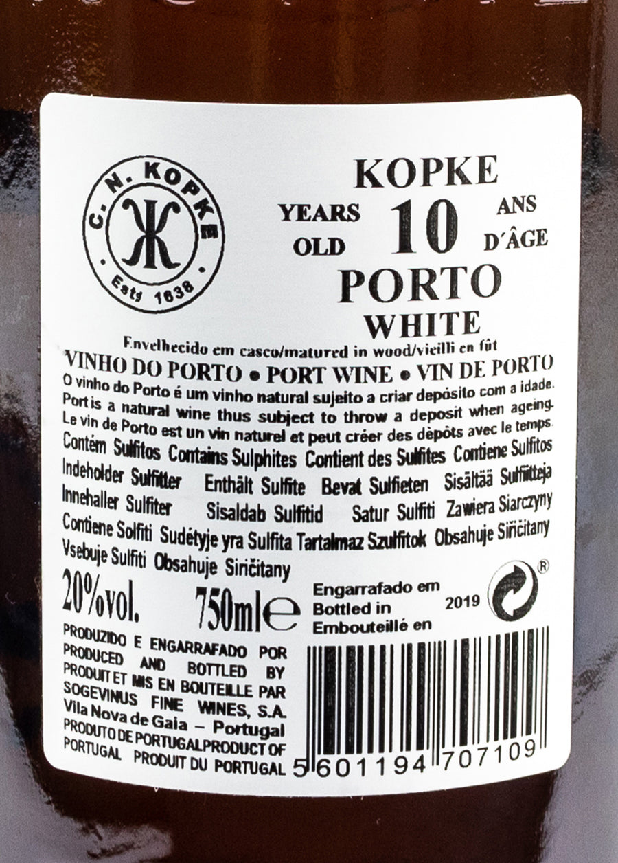 VINHO DO PORTO - KOPKE 10 ANOS WHITE
